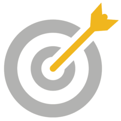A bullseye icon
